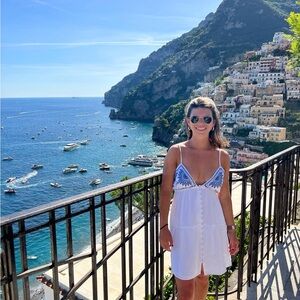 White sundress from Lulus